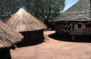 African Tribal Huts
