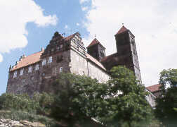 Towers of Quedlinburg’s St. Sevatius Cathedral and Castle.
copyright © Glenn Loney/The Everett Collection